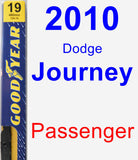 Passenger Wiper Blade for 2010 Dodge Journey - Premium