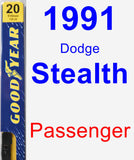 Passenger Wiper Blade for 1991 Dodge Stealth - Premium