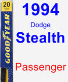 Passenger Wiper Blade for 1994 Dodge Stealth - Premium