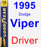 Driver Wiper Blade for 1995 Dodge Viper - Premium