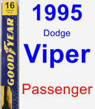 Passenger Wiper Blade for 1995 Dodge Viper - Premium