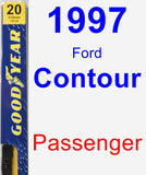 Passenger Wiper Blade for 1997 Ford Contour - Premium