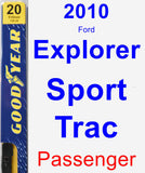 Passenger Wiper Blade for 2010 Ford Explorer Sport Trac - Premium