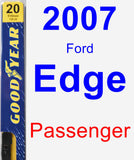 Passenger Wiper Blade for 2007 Ford Edge - Premium