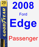 Passenger Wiper Blade for 2008 Ford Edge - Premium