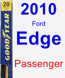 Passenger Wiper Blade for 2010 Ford Edge - Premium