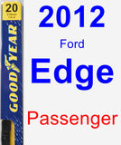Passenger Wiper Blade for 2012 Ford Edge - Premium