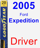 Driver Wiper Blade for 2005 Ford Expedition - Premium