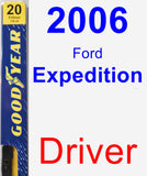 Driver Wiper Blade for 2006 Ford Expedition - Premium