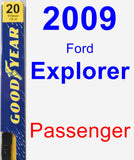 Passenger Wiper Blade for 2009 Ford Explorer - Premium