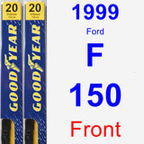 Front Wiper Blade Pack for 1999 Ford F-150 - Premium