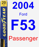 Passenger Wiper Blade for 2004 Ford F53 - Premium