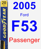 Passenger Wiper Blade for 2005 Ford F53 - Premium