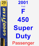 Passenger Wiper Blade for 2001 Ford F-450 Super Duty - Premium