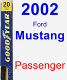 Passenger Wiper Blade for 2002 Ford Mustang - Premium