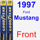 Front Wiper Blade Pack for 1997 Ford Mustang - Premium