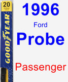 Passenger Wiper Blade for 1996 Ford Probe - Premium