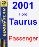 Passenger Wiper Blade for 2001 Ford Taurus - Premium