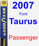 Passenger Wiper Blade for 2007 Ford Taurus - Premium