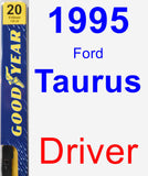 Driver Wiper Blade for 1995 Ford Taurus - Premium