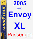 Passenger Wiper Blade for 2005 GMC Envoy XL - Premium