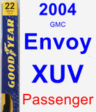 Passenger Wiper Blade for 2004 GMC Envoy XUV - Premium