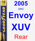 Rear Wiper Blade for 2005 GMC Envoy XUV - Premium