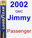 Passenger Wiper Blade for 2002 GMC Jimmy - Premium