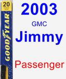 Passenger Wiper Blade for 2003 GMC Jimmy - Premium