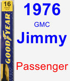 Passenger Wiper Blade for 1976 GMC Jimmy - Premium