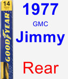 Rear Wiper Blade for 1977 GMC Jimmy - Premium