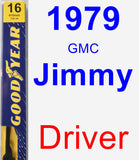 Driver Wiper Blade for 1979 GMC Jimmy - Premium