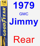 Rear Wiper Blade for 1979 GMC Jimmy - Premium