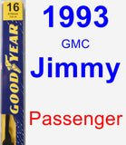 Passenger Wiper Blade for 1993 GMC Jimmy - Premium