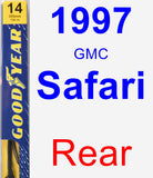 Rear Wiper Blade for 1997 GMC Safari - Premium