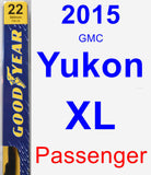 Passenger Wiper Blade for 2015 GMC Yukon XL - Premium