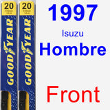 Front Wiper Blade Pack for 1997 Isuzu Hombre - Premium