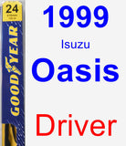 Driver Wiper Blade for 1999 Isuzu Oasis - Premium