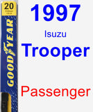 Passenger Wiper Blade for 1997 Isuzu Trooper - Premium