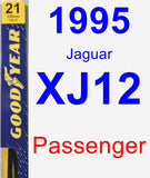 Passenger Wiper Blade for 1995 Jaguar XJ12 - Premium