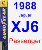 Passenger Wiper Blade for 1988 Jaguar XJ6 - Premium