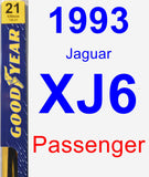 Passenger Wiper Blade for 1993 Jaguar XJ6 - Premium