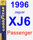 Passenger Wiper Blade for 1996 Jaguar XJ6 - Premium