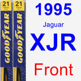 Front Wiper Blade Pack for 1995 Jaguar XJR - Premium