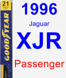 Passenger Wiper Blade for 1996 Jaguar XJR - Premium