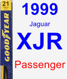 Passenger Wiper Blade for 1999 Jaguar XJR - Premium