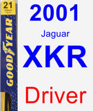 Driver Wiper Blade for 2001 Jaguar XKR - Premium