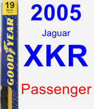 Passenger Wiper Blade for 2005 Jaguar XKR - Premium