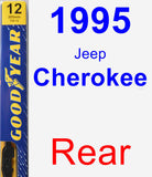 Rear Wiper Blade for 1995 Jeep Cherokee - Premium