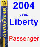 Passenger Wiper Blade for 2004 Jeep Liberty - Premium